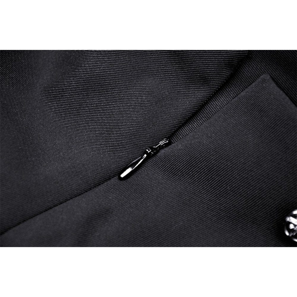 Women's Punk Strappy Layered Skirt - Image 12