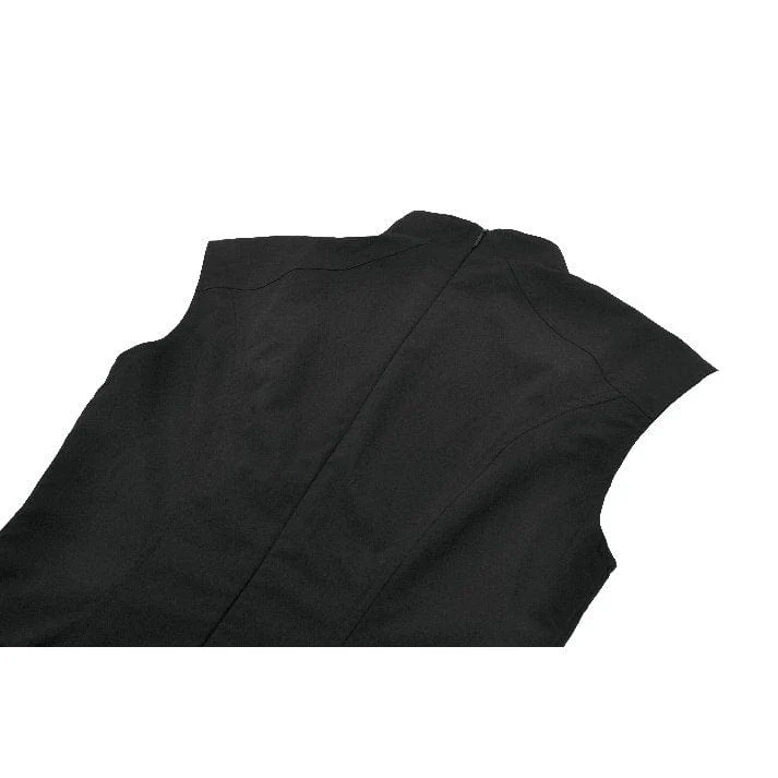 Women's Punk Studded Asymmetrical Pleated Dress - Image 15