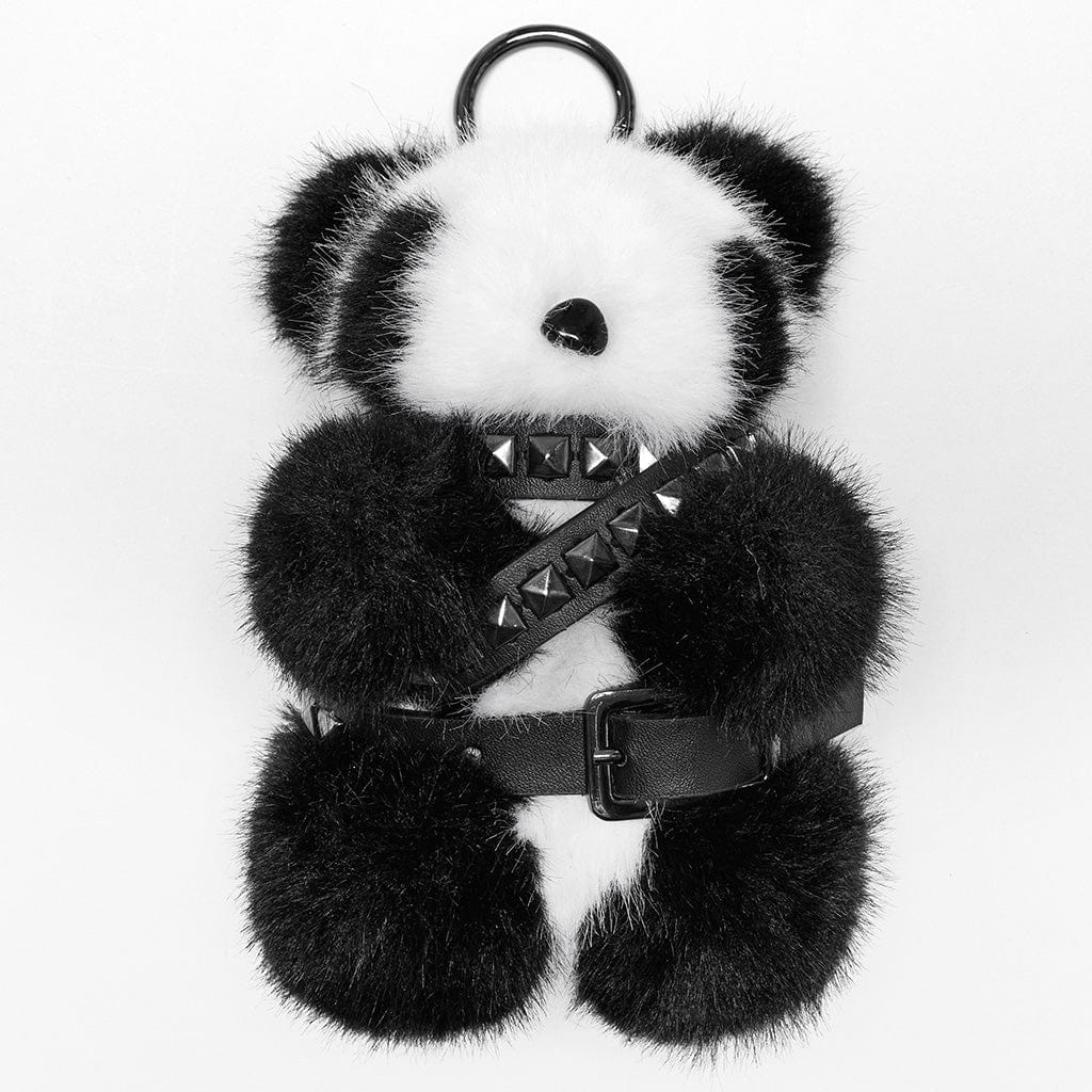 Women's Punk Studded Belt Panda Doll - Image 4