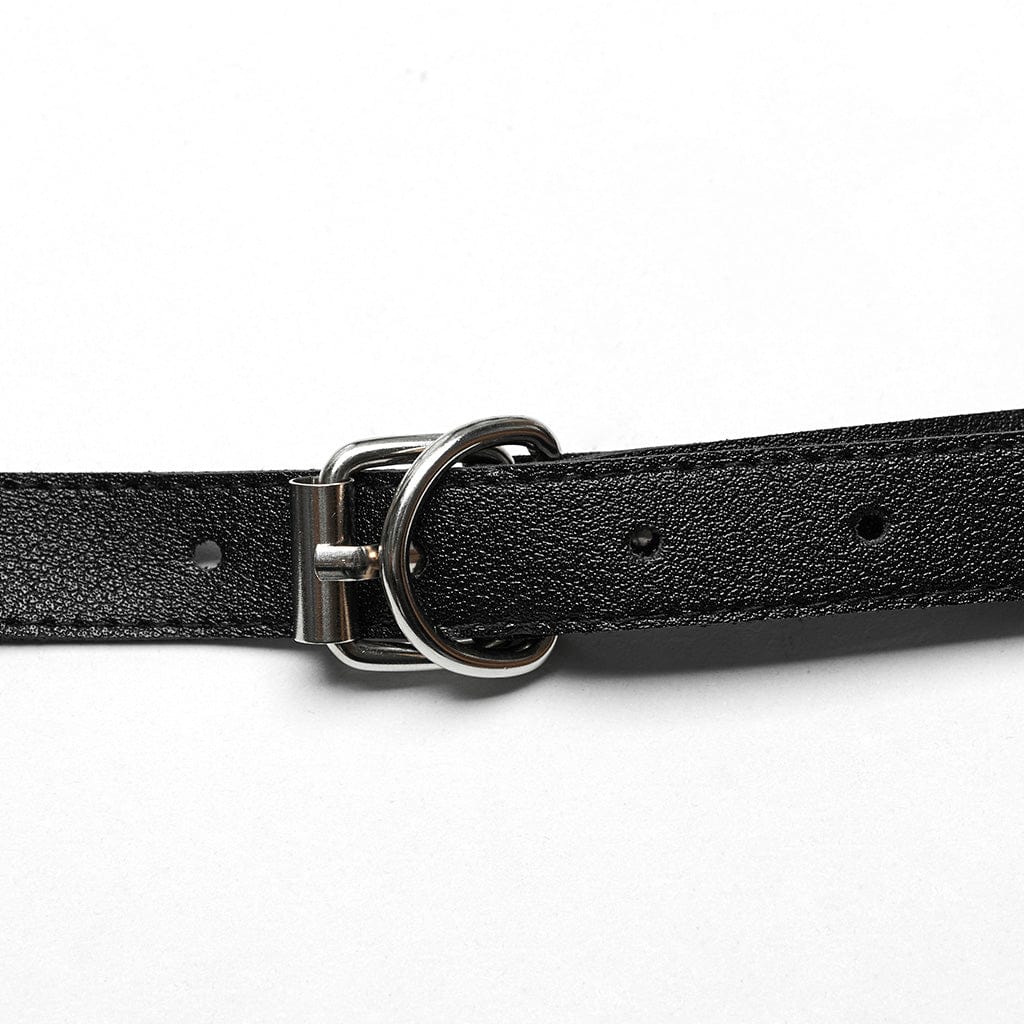 Women's Punk Studded Crossed Body Harness - Image 6