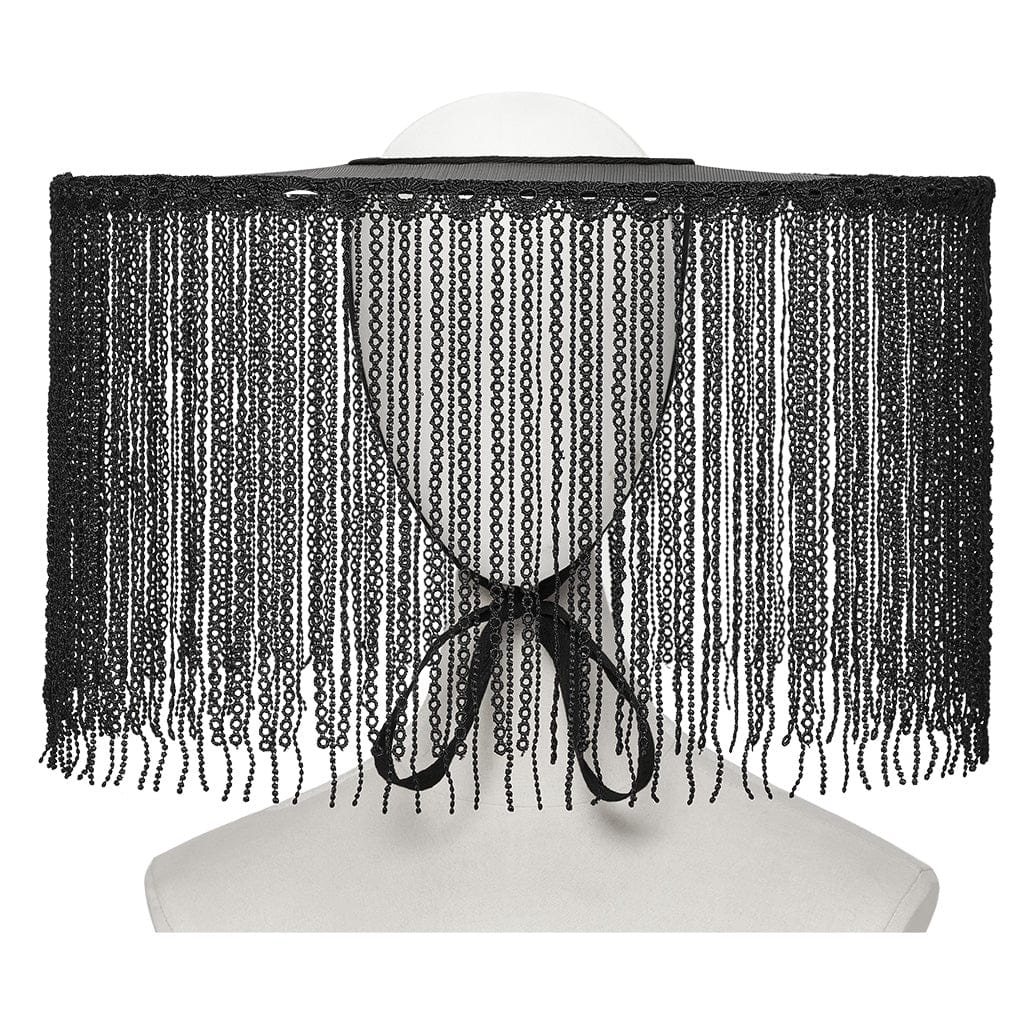 Women's Punk Tassels Hat - Image 4
