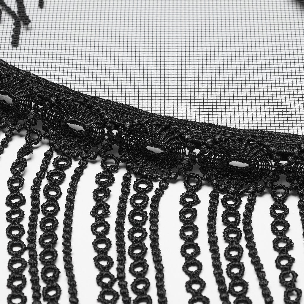 Women's Punk Tassels Hat - Image 7