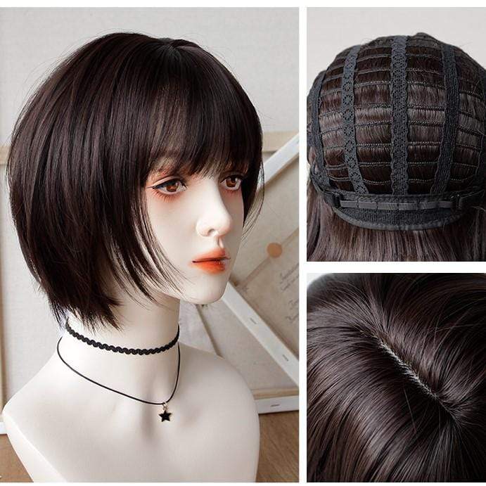 Women's Silky Short Synthetic Hair Wig - Image 5