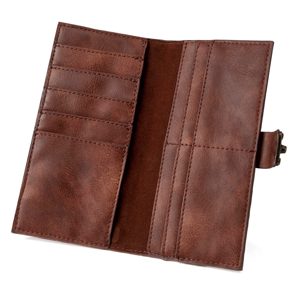 Women's Steampunk Gear Embossed Wallet - Image 5