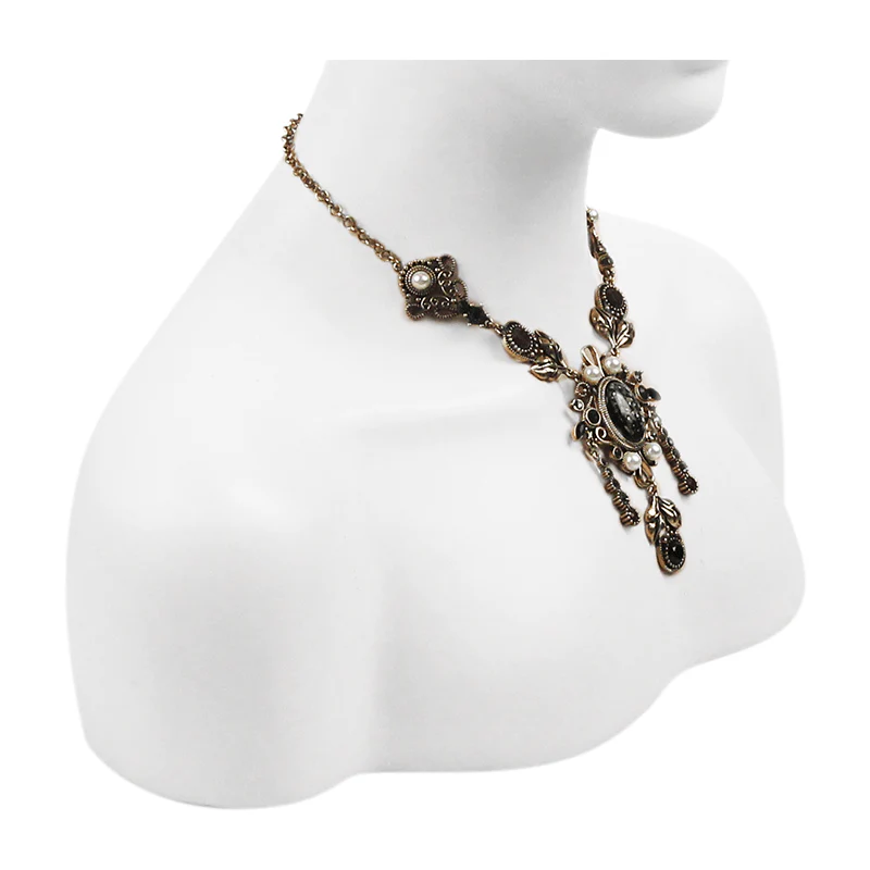 Women's Steampunk Gem Exaggerated Necklaces - Image 5
