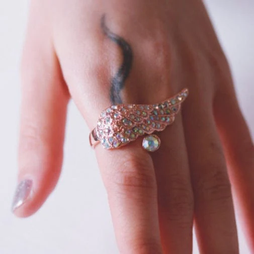 Women's Steampunk Poker Decors Ring - Image 6