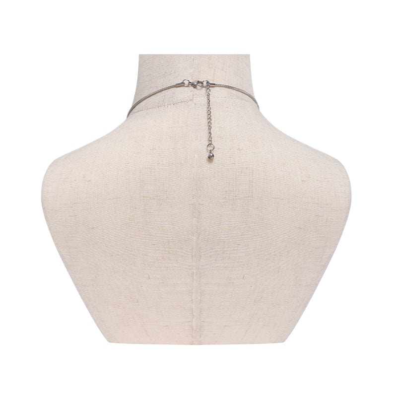 Women's Weirdcore Alien Mechanical Elements Necklace Pink - Image 7